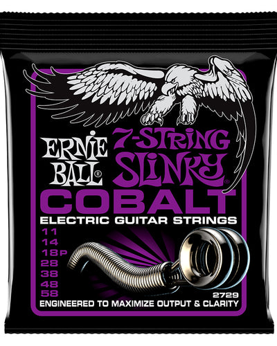 Ernie Ball 7 string Cobalt 11-58 Power Slinky