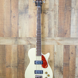 Gretsch Streamliner Jet Club Bass Single-Cut Laurel Fingerboard Vintage White