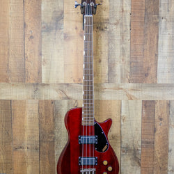 Gretsch Streamliner Jet Club Bass Single-Cut Laurel Fingerboard Walnut Stain