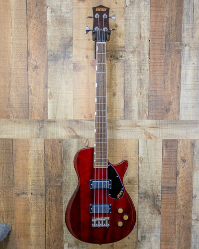 Gretsch Streamliner Jet Club Bass Single-Cut Laurel Fingerboard Walnut Stain