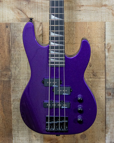 Jackson JS Series Concert Bass Minion JS1X Pavo Purple