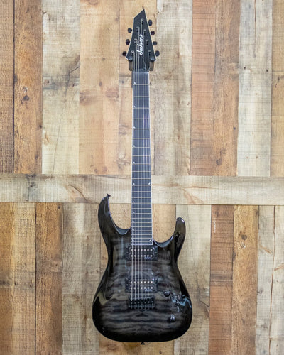 Jackson JS Series Dinky® Arch Top JS22Q-7 DKA HT Trans Black Burst