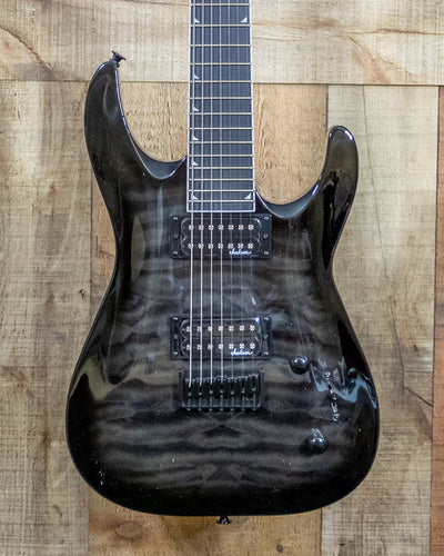 Jackson JS Series Dinky® Arch Top JS22Q-7 DKA HT Trans Black Burst