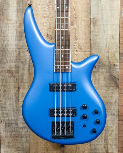 Jackson X Series Spectra Bass SBX IV Matte Blue Frost