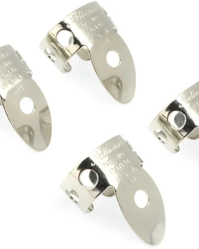 D'Addario National Nickel Finger Picks - 4 Pack