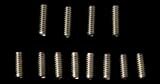 Fender Am Vint Strat/Tele Bridge Saddle Height Adjust Screws Nickel