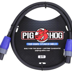 Pig Hog Speaker Cable - 3ft