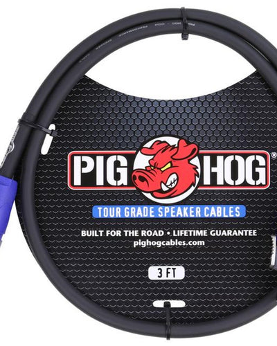 Pig Hog Speaker Cable - 3ft