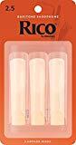 RICO Bari Sax Pack of 3 Size 2.5