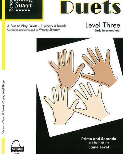 Short & Sweet Duets L.3 - Wesley Schaum