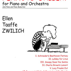 Peanuts Gallery for Piano and Orchestra 2P4H 2028 J1B