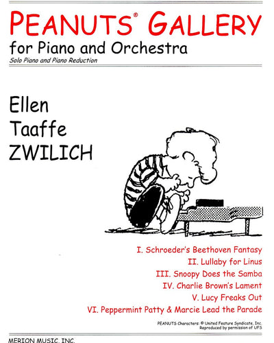 Peanuts Gallery for Piano and Orchestra 2P4H 2028 J1B