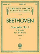 Beethoven Concerto No. 2 in Bb Major 2P4H 2028 J3 SC