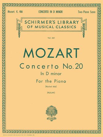 Mozart Concerto in D Minor K.466 2P4H 2028 SC