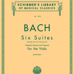6 Bach Suites for Viola