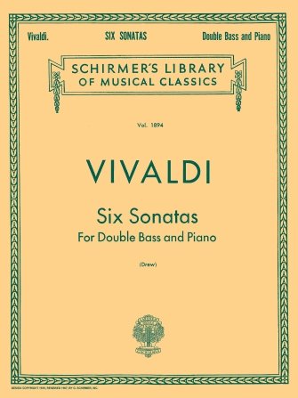 Six Vivaldi Sonatas for Double Bass