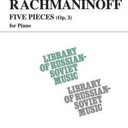Rachmaninoff Five Pieces Op.3 PS 2028 VD2
