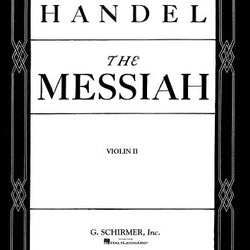 Messiah 2nd Violin Part Handel