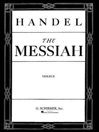 Messiah 2nd Violin Part Handel