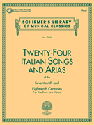 24 Italian Songs & Arias Med.Low w/Audio Access