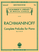Rachmaninoff Complete Preludes Op. 3 23 32 PS 2028 MA2