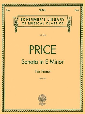 Price Sonata in E Minor PS 2028 MA2