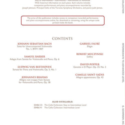 The Cello Collection - Intermediate to Advanced Level