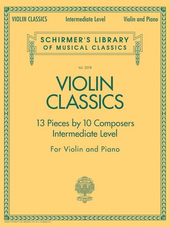 Schirmer Violin Classics Intermediate Level