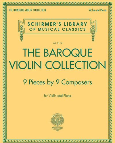 The Baroque Violin Collection - 9 Pieces by 9 Composers