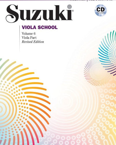 Suzuki Viola Part Vol. 6 Book & CD