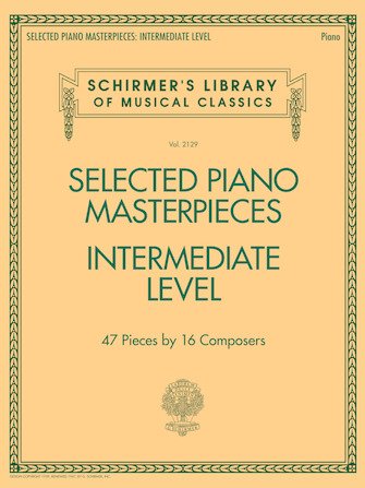 Schirmer Selected Piano Masterpieces Intermediate