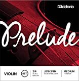 Prelude Violin 3/4 Scale Set Med Tension
