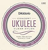 D'Addario Clear Concert Nylon Uke Strings