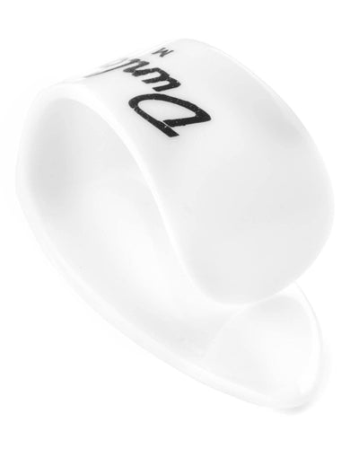 Dunlop White Thumb Pick Medium 4Pk