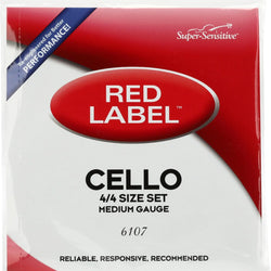 Red Label 4/4 Cello Strings Set