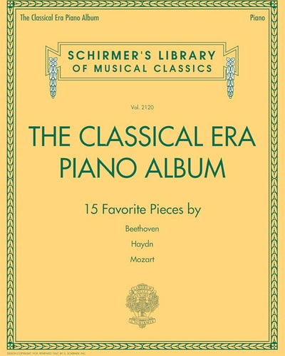 The Classical Era Piano Album