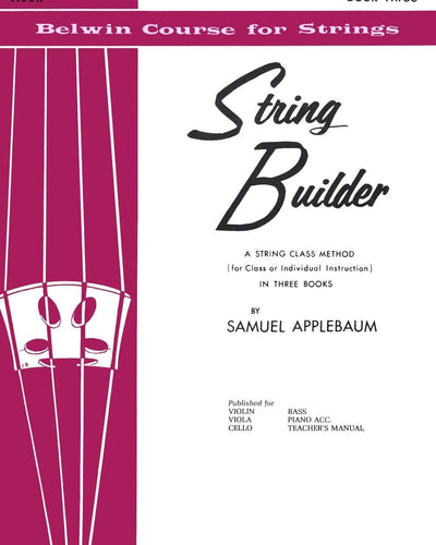 String Builder Bk.3 Viola