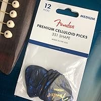 Fender Premium Celluloid Picks 351 Shape Xtra Heavy