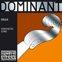 Dominant 4/4 Cello Strings Set Med Tension Synth Core
