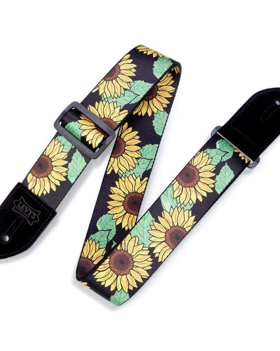 Levy's 2" Polyester Sublimation-Print Sunflowers