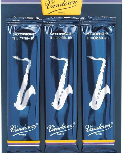 Vandoren 3 Tenor Sax Traditional Reed 3 Pack