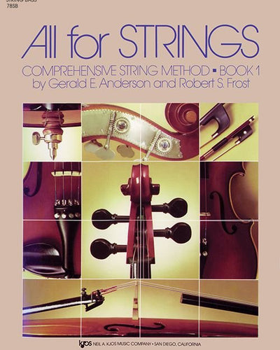 All For Strings Bk.1 String Bass
