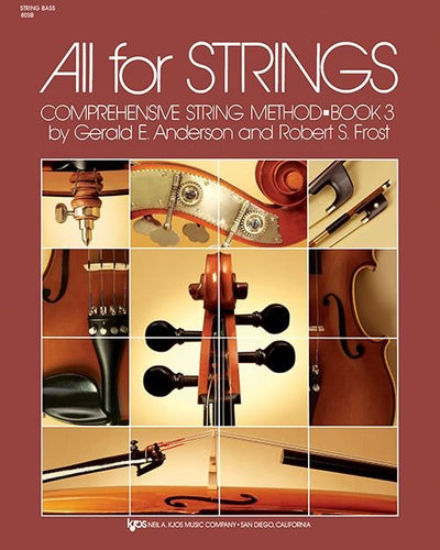 All For Strings Bk.3 String Bass