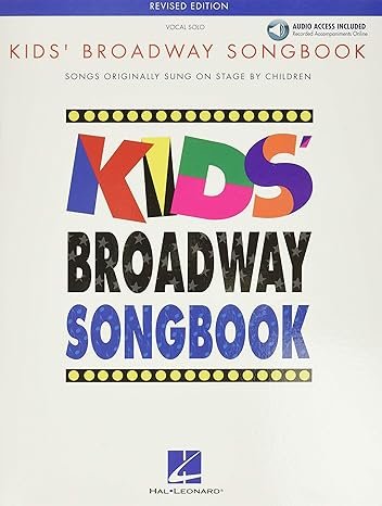 Kids' Broadway Songbook w/Audio Access