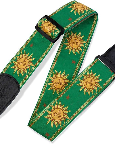 Levy's 2" Sun Design with Green Background