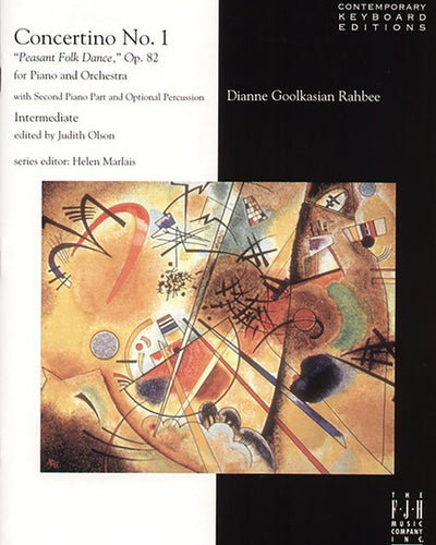 Concertino No. 1 "Peasant Folk Dance" Op. 82 2P4H 2028 J3