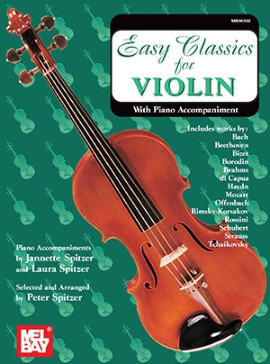 Easy Classics for Violin (Book + Insert + Online Audio)