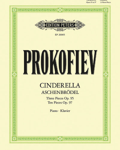 Cinderella: 13 Pieces for Piano Op 95 & Op 97