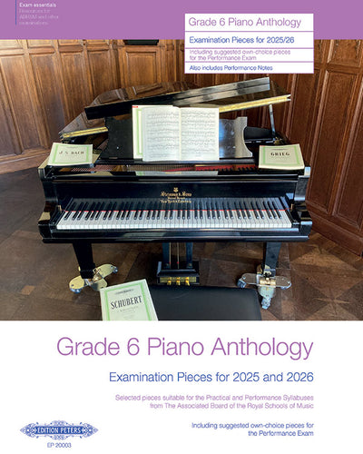 Peters Edition Grade 6 Piano Anthology