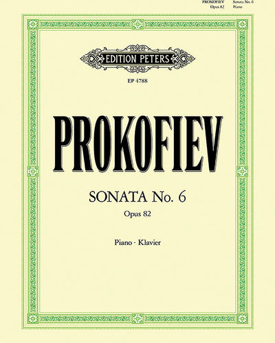 Sonata No 6 for Piano Op 82
